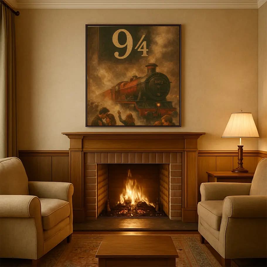 Harry Potter 9 3/4 Peronu Posteri