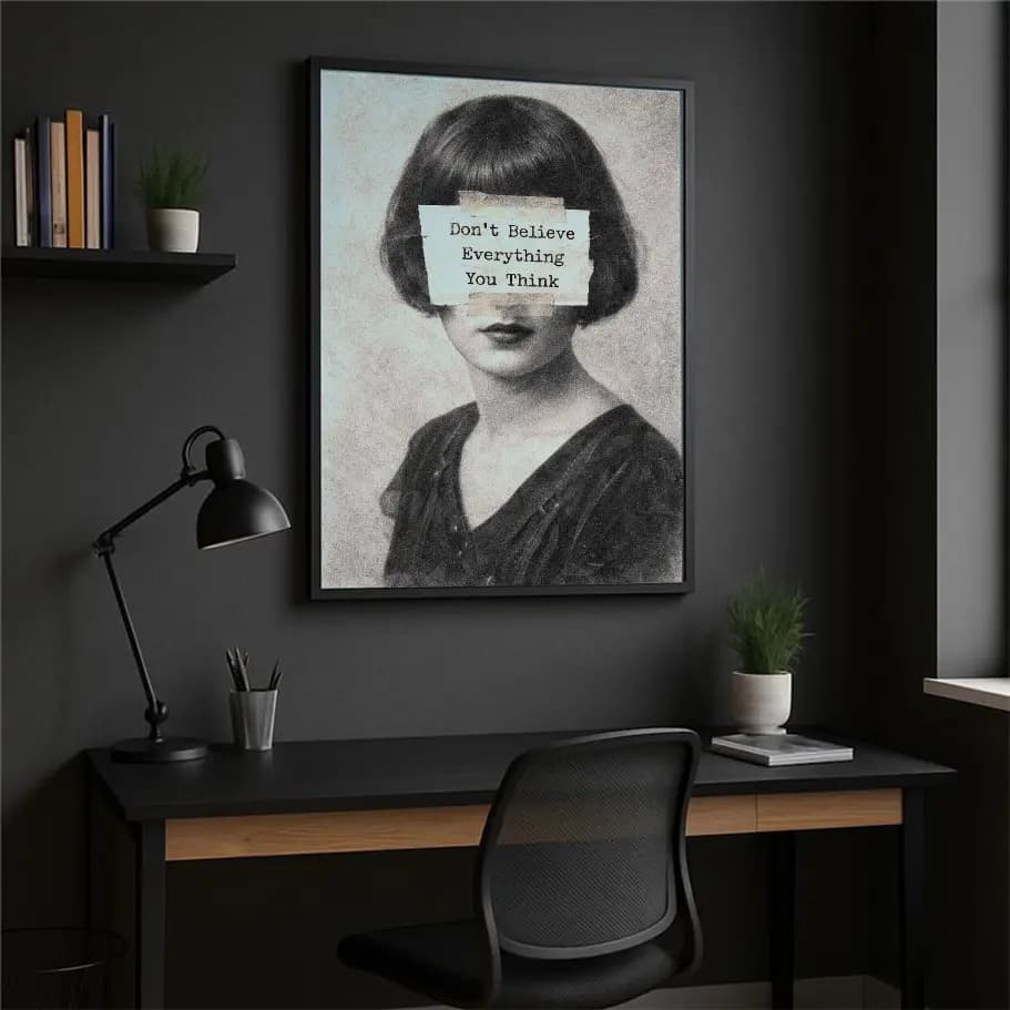 Mindfulness Söz Posteri