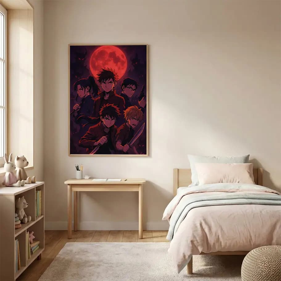 Kızıl Ay Anime Poster 