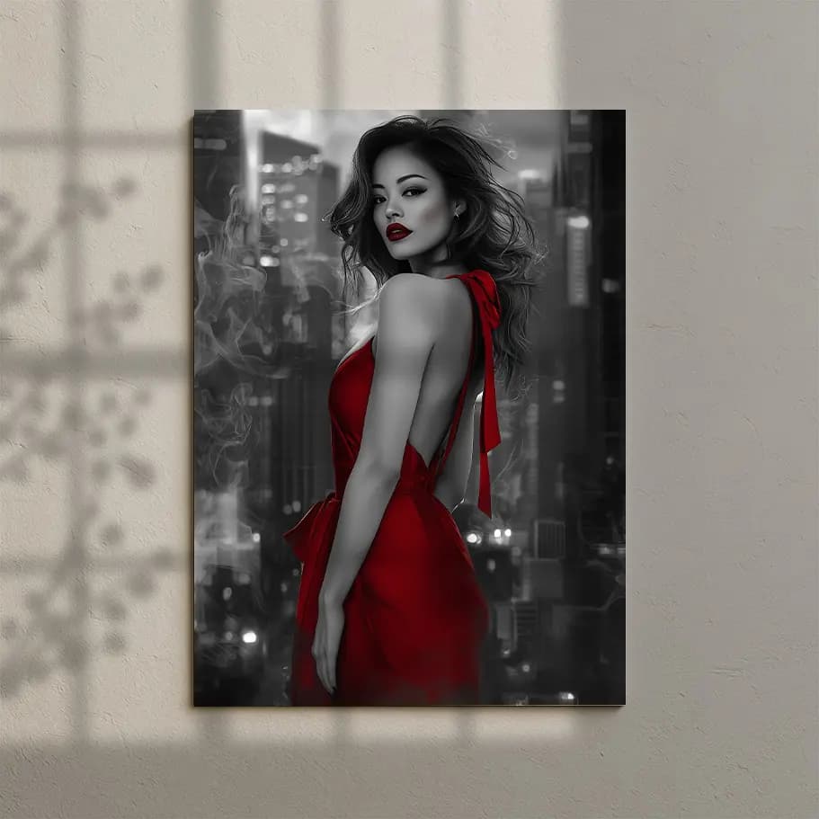 Noir Kadın Portresi