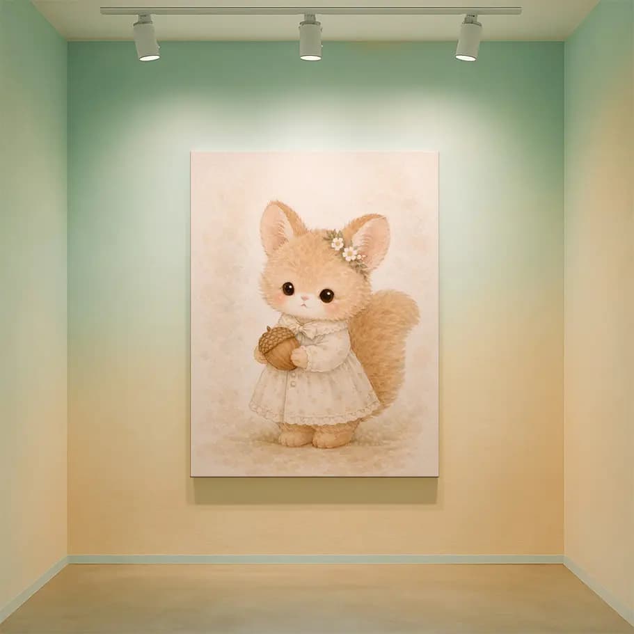 Sevimli Sincap Poster