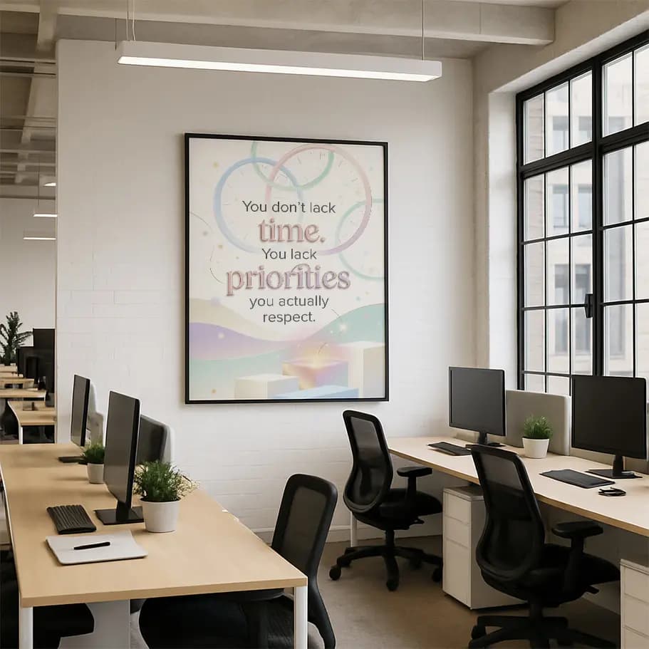 Zamanın Yok Değil, Önceliklerin Yok