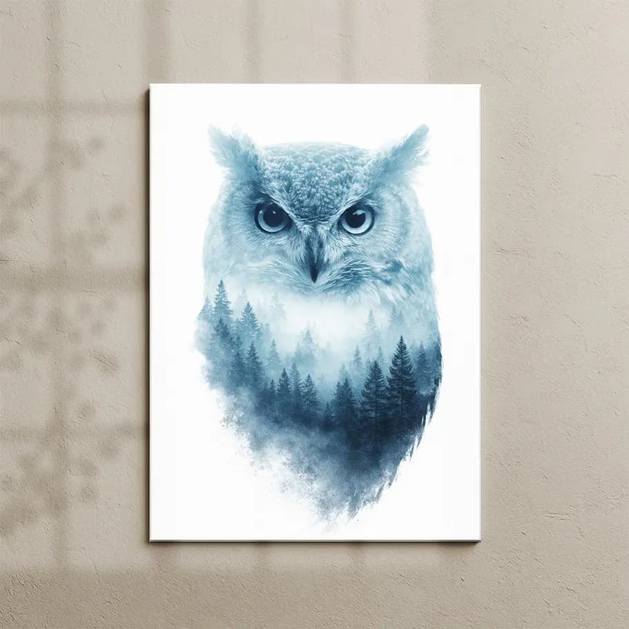 Mavi Baykuş Tablo