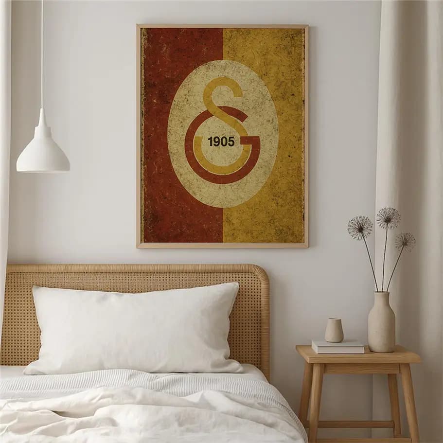 Galatasaray 1905 Retro Poster