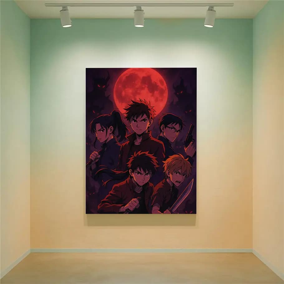 Kızıl Ay Anime Poster 