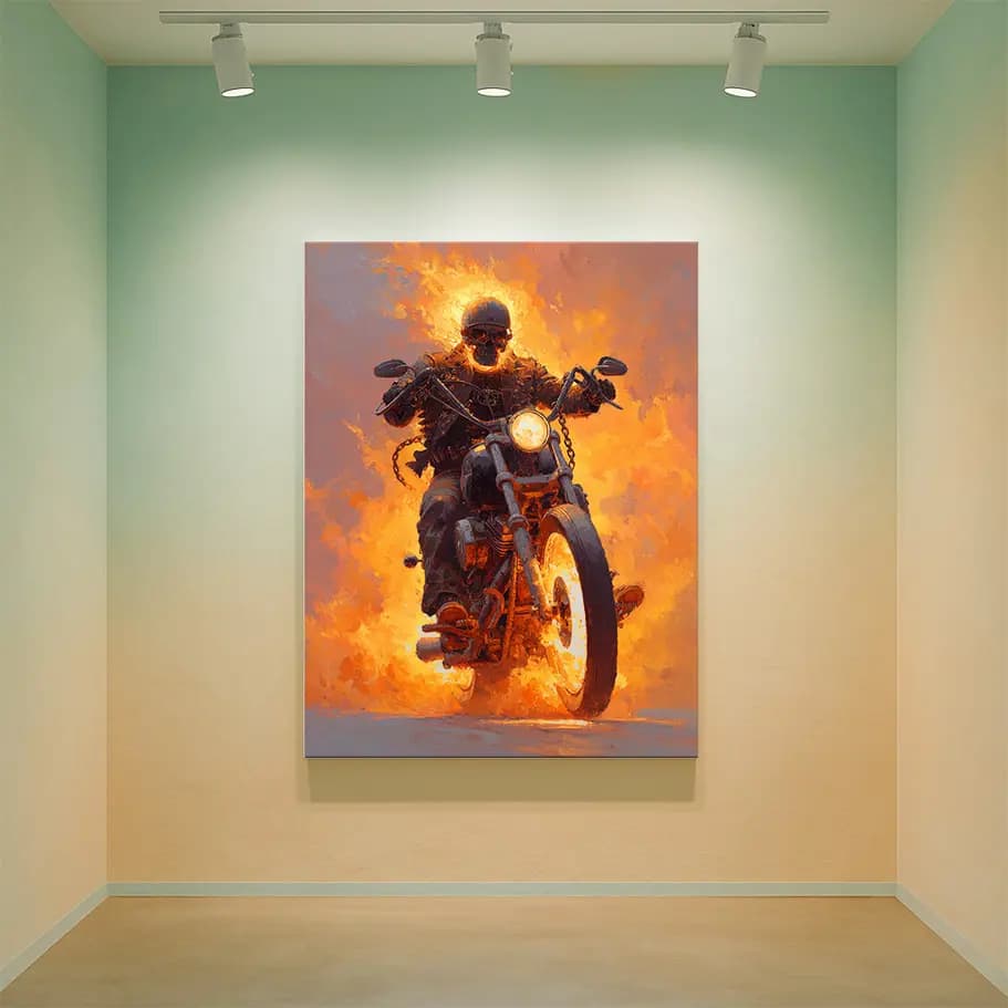 Kuru Kafa Motorcu Posteri