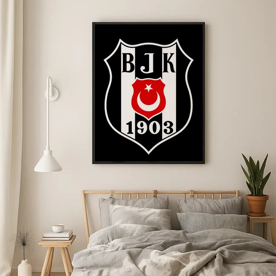 Beşiktaş JK Arması Duvar Posteri