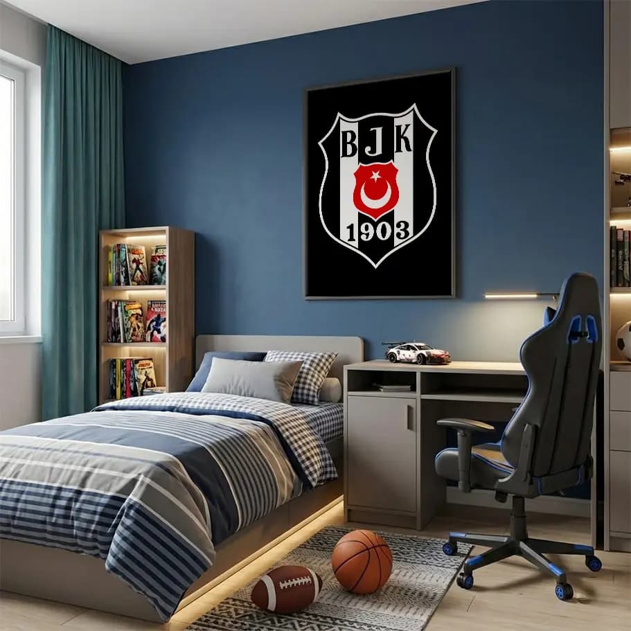 Beşiktaş JK Arması Duvar Posteri