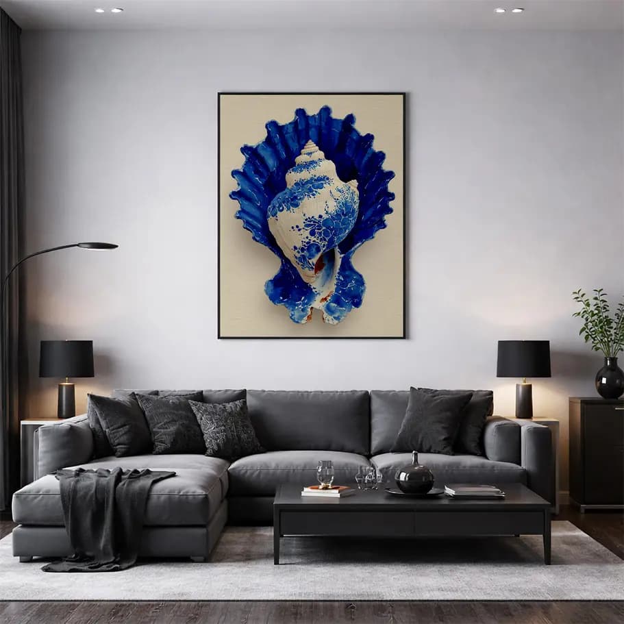 Mavi Deniz Kabuğu Poster