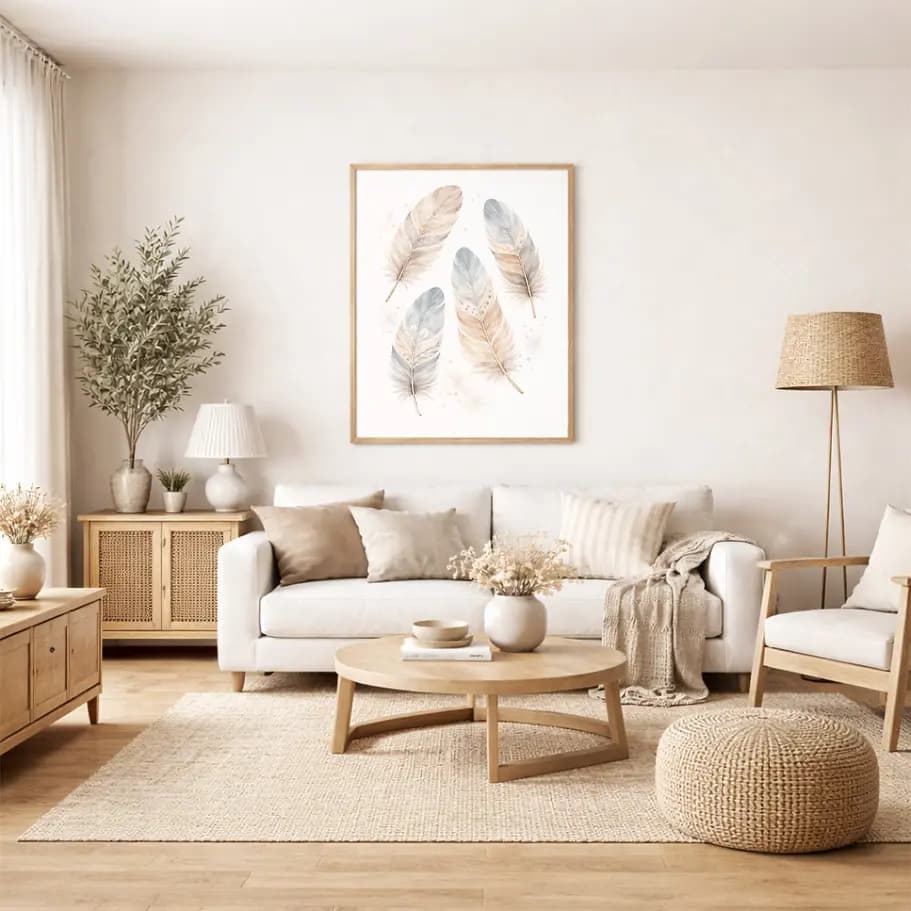 Pastel Tüy Poster Seti 