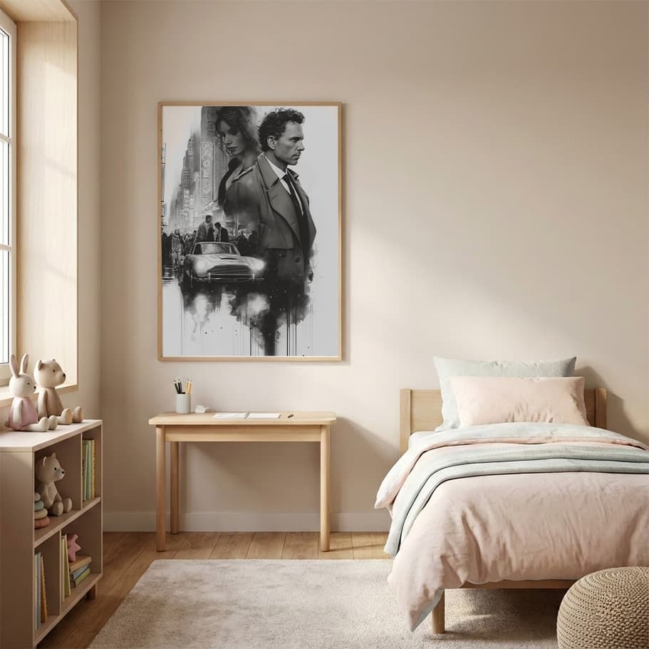 Trençkotlu Adam, Gizemli Kadın ve Klasik Araba 