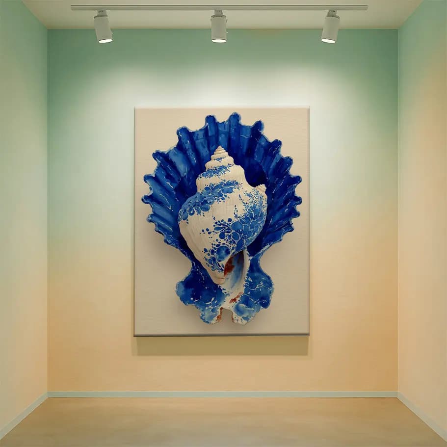 Mavi Deniz Kabuğu Poster