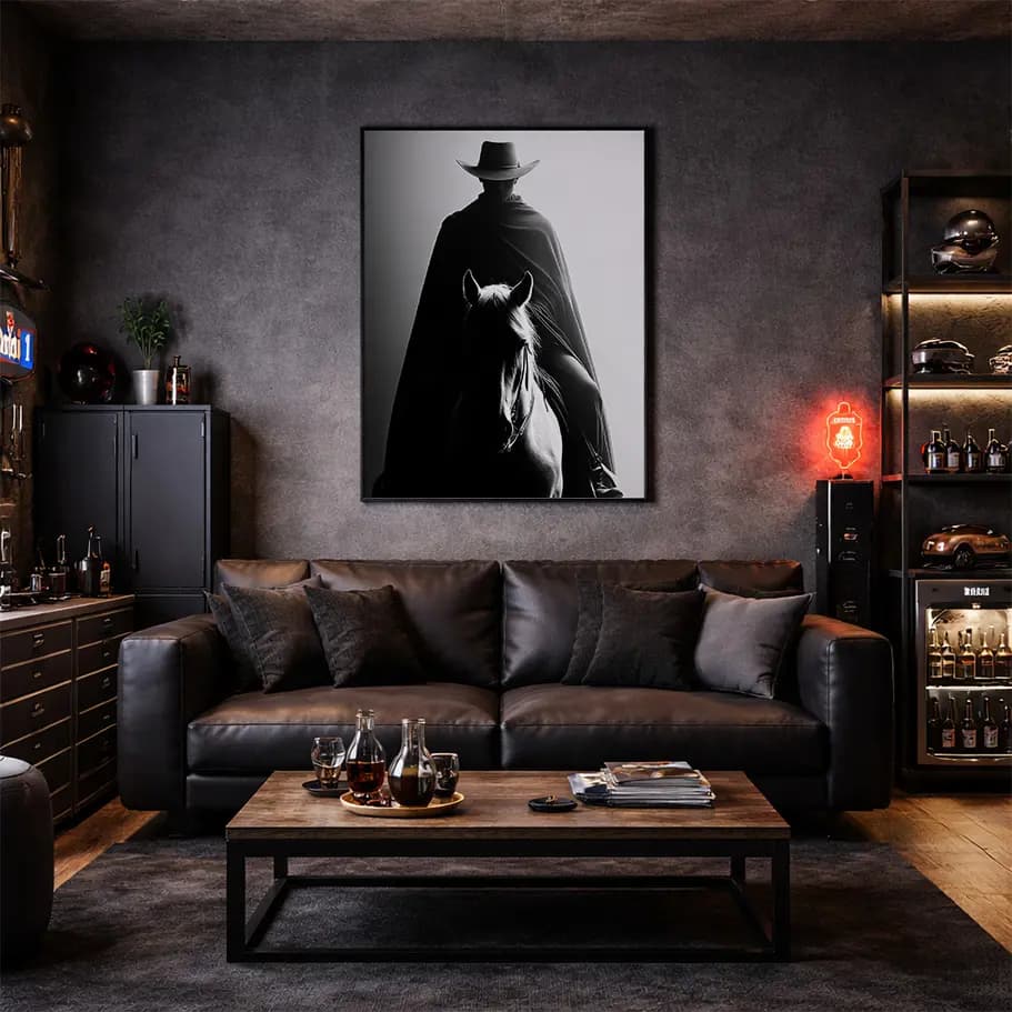 Western Kovboy Poster 