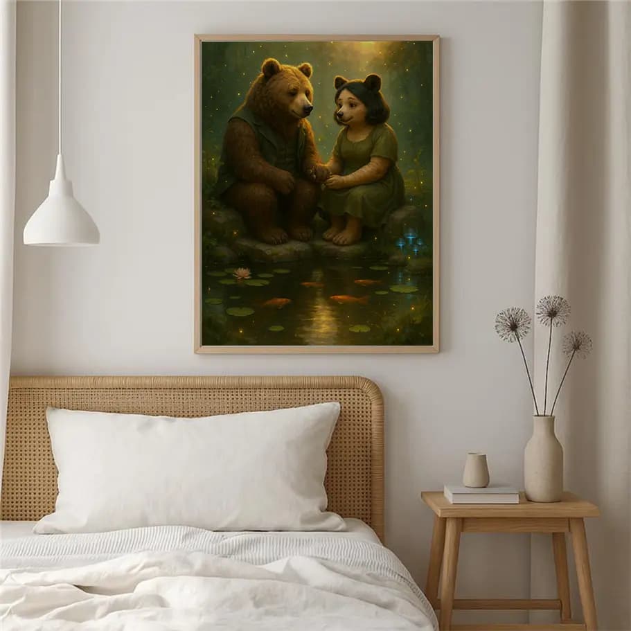 Romantik Ayı Çifti