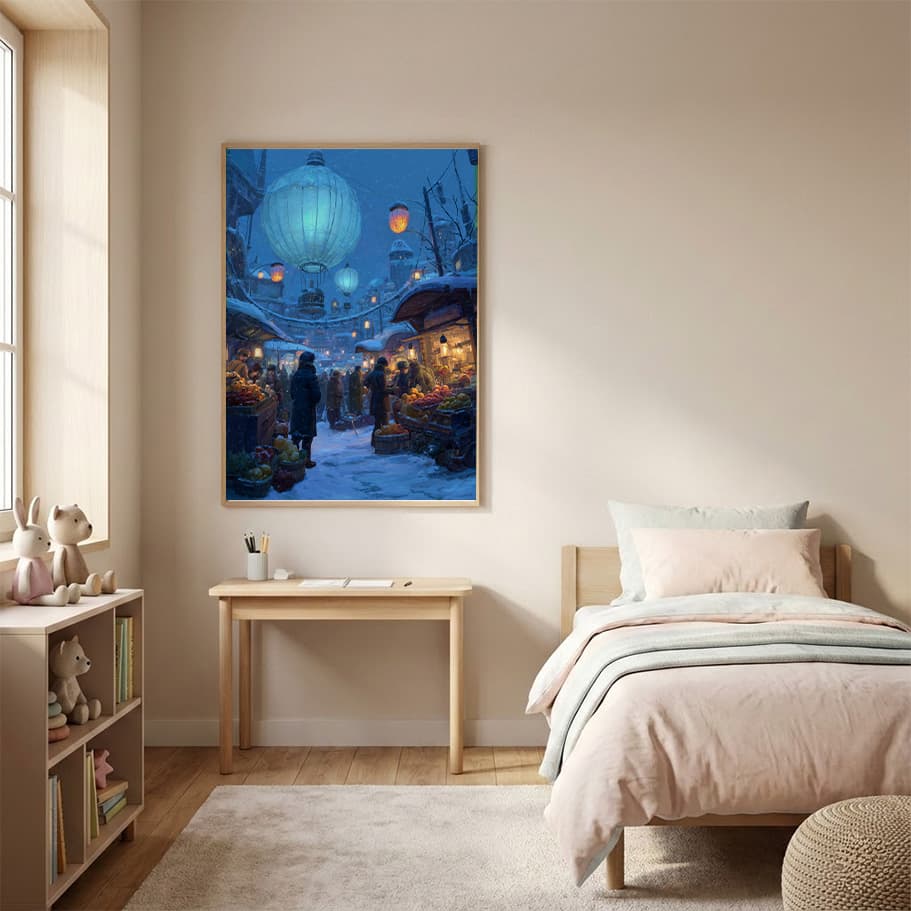 Fantastik Buz Mağarası Posteri