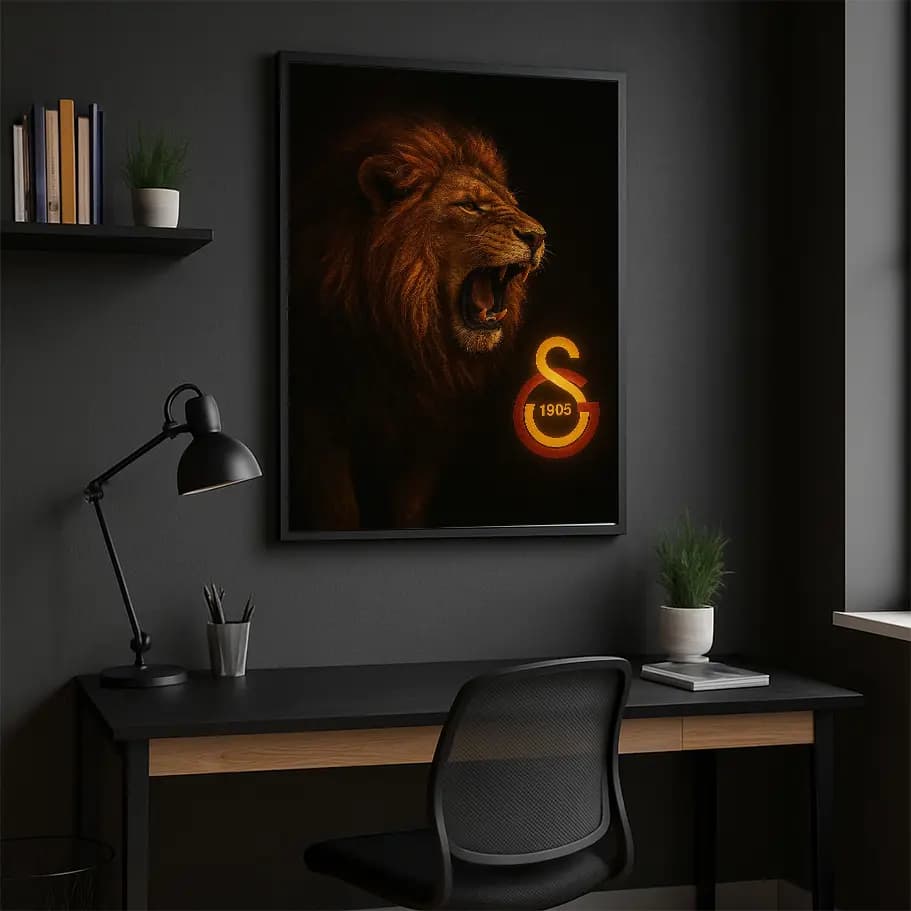 Galatasaray Aslan Poster 1905