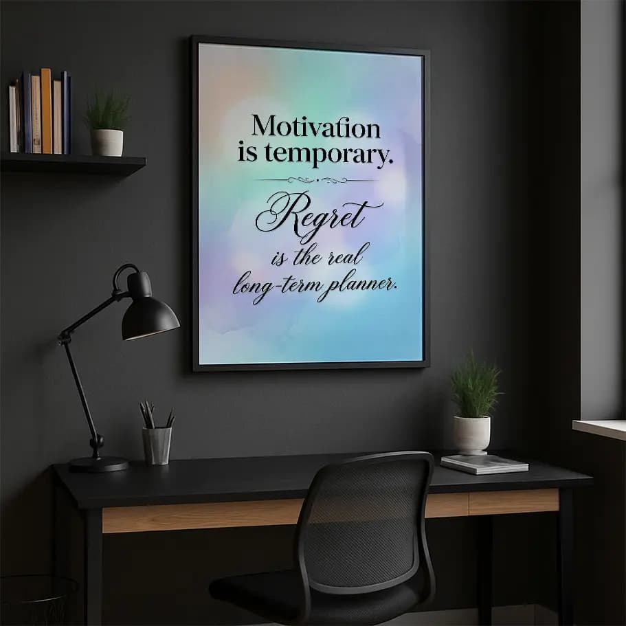 Disiplin Poster Serisi: Pişmanlık