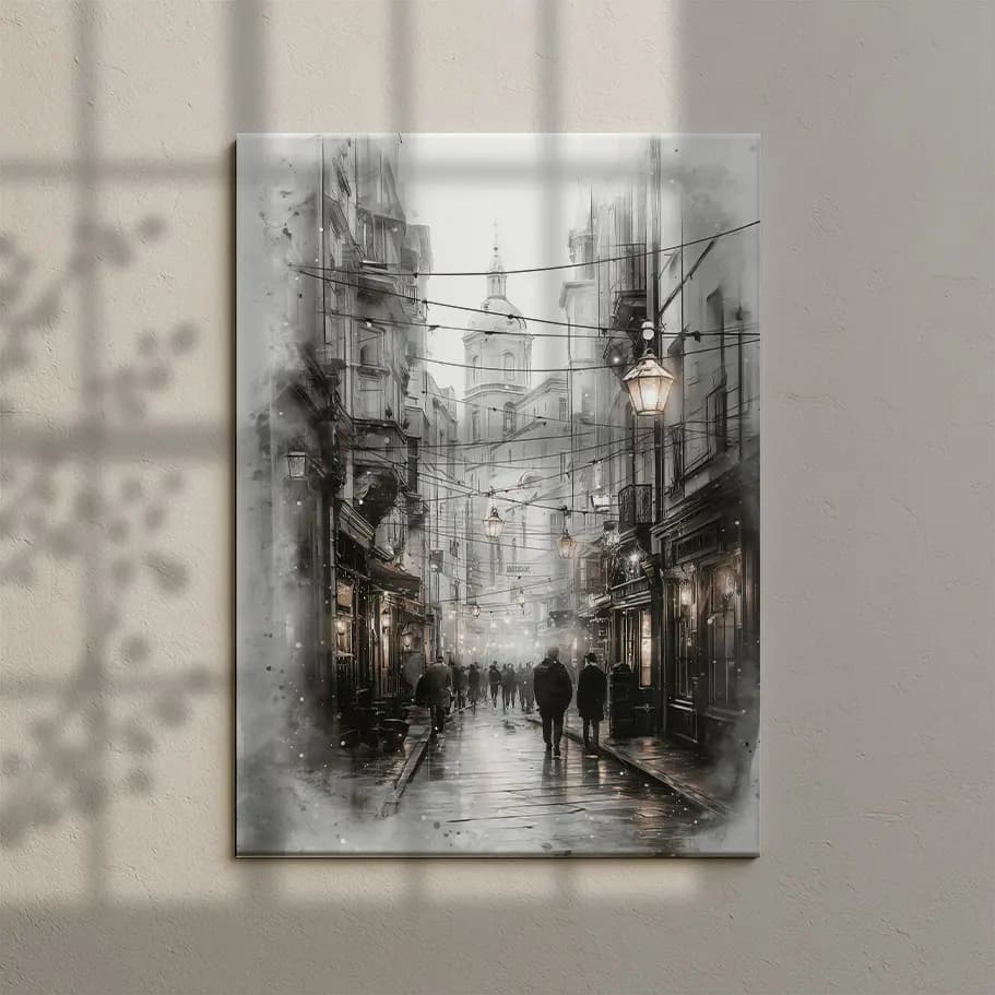 Nostaljik Şehir Manzarası