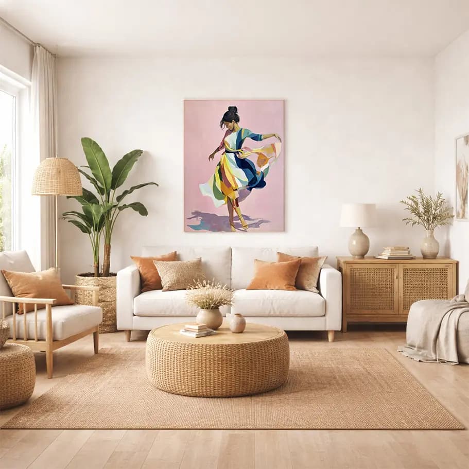 Dans Eden Kadın Tablosu 