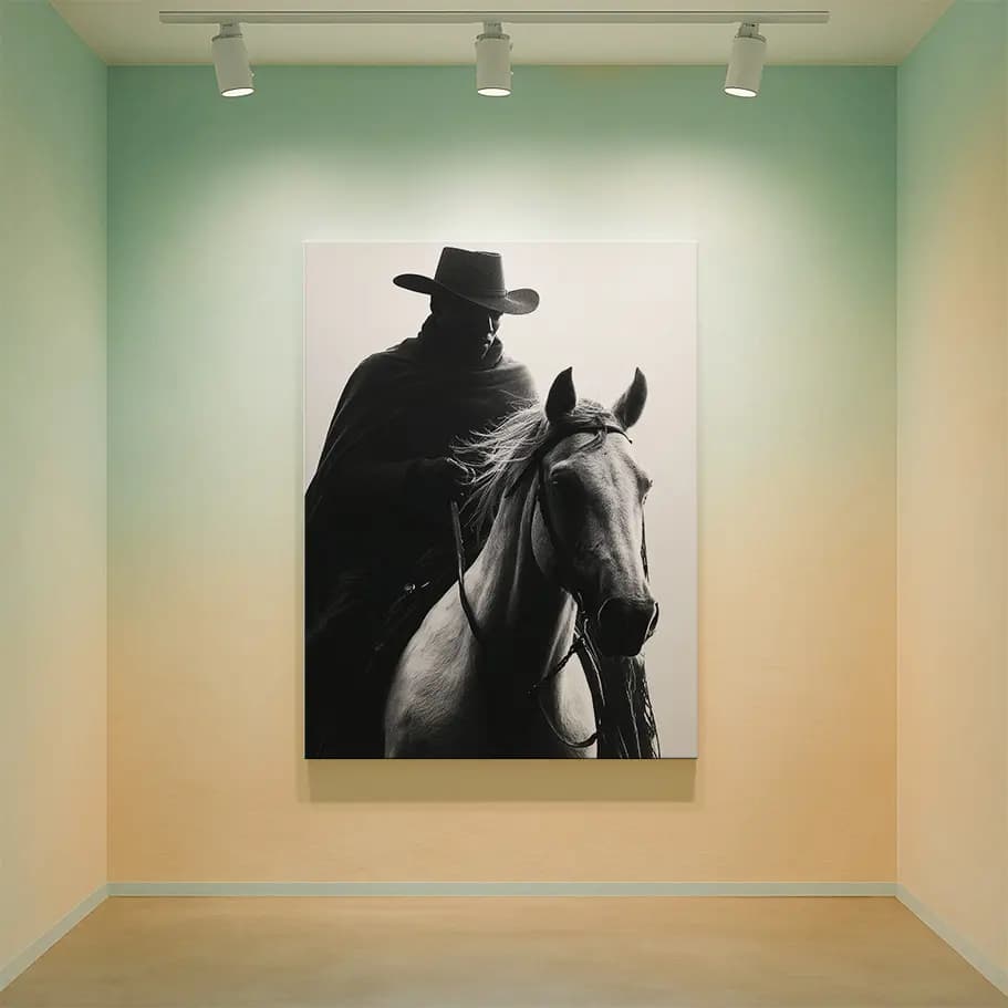 Kovboy ve At Posteri 