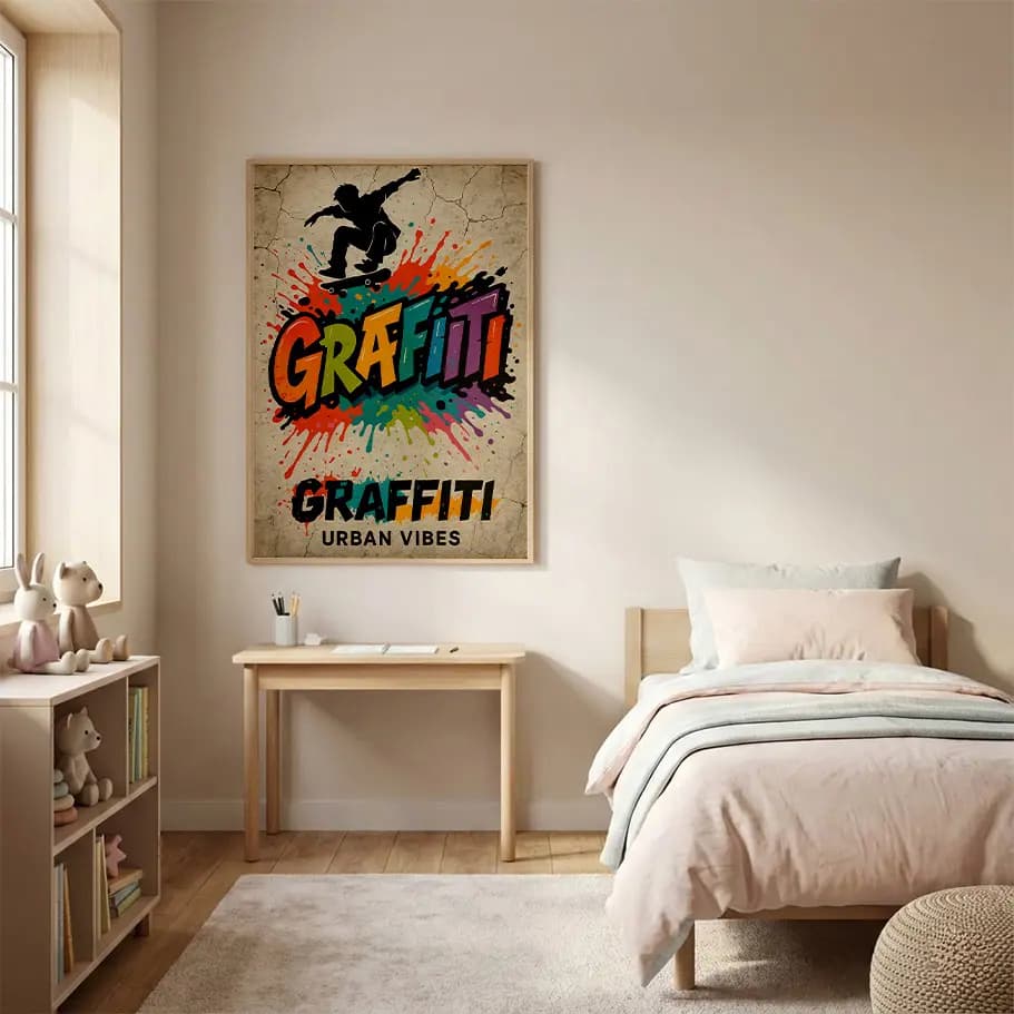 Skate ve Grafiti Posteri
