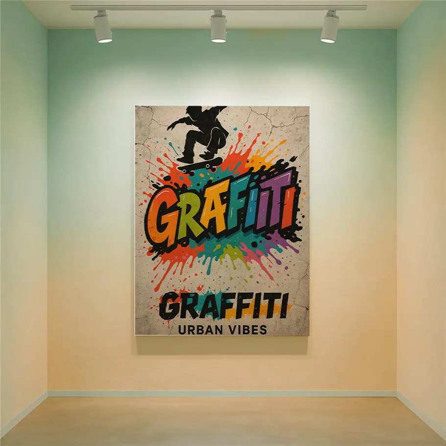 Skate ve Grafiti Posteri