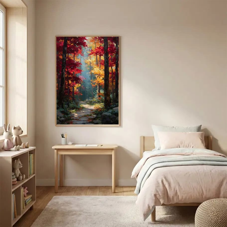 Sonbahar Ormanı Posteri