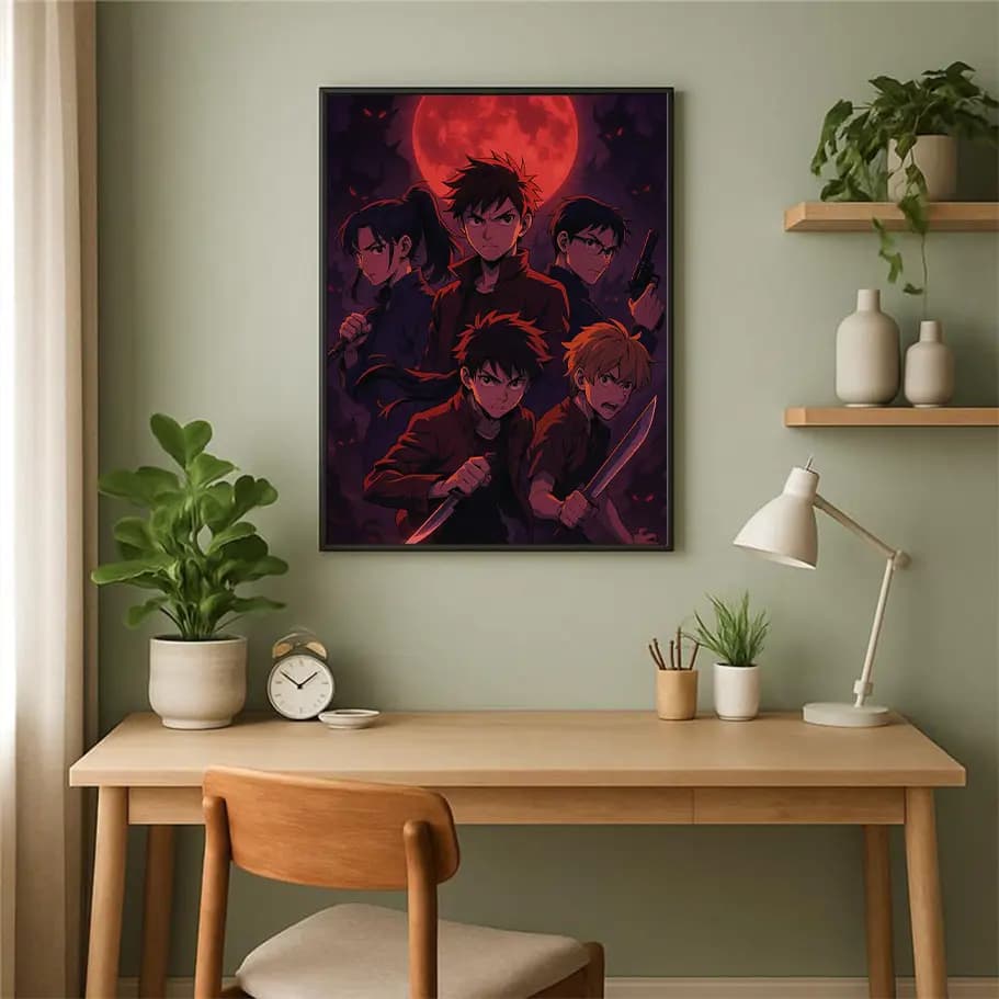 Kızıl Ay Anime Poster 