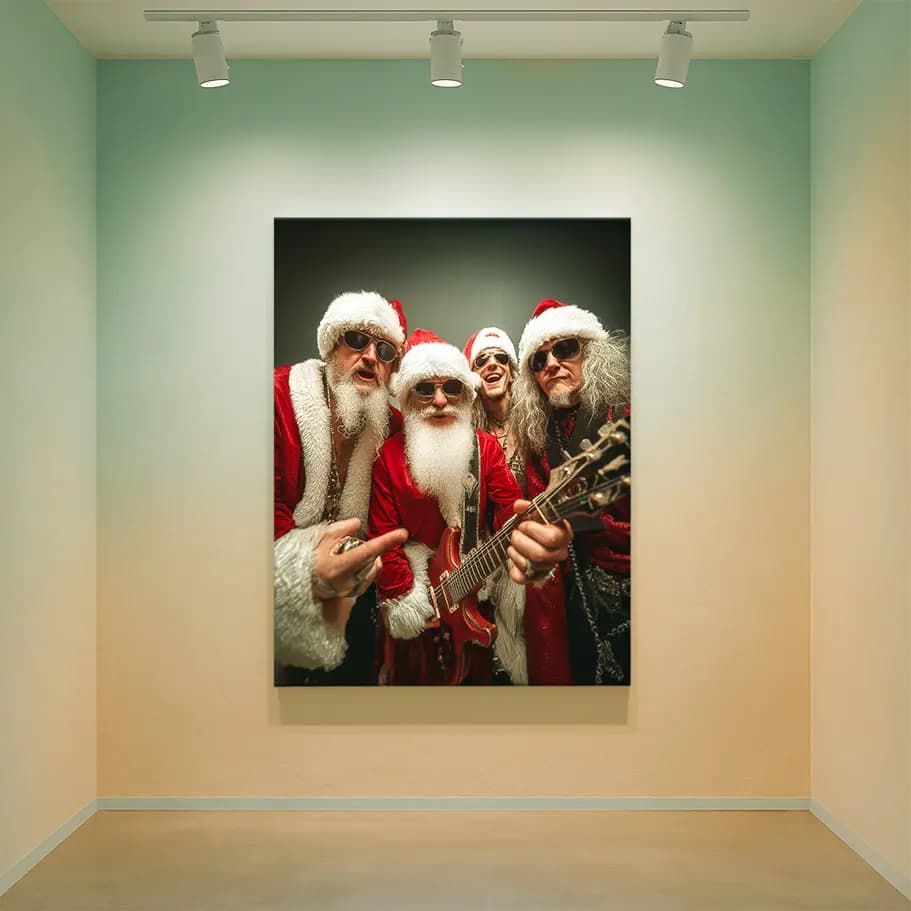 Noel Baba Rock Grubu Poster