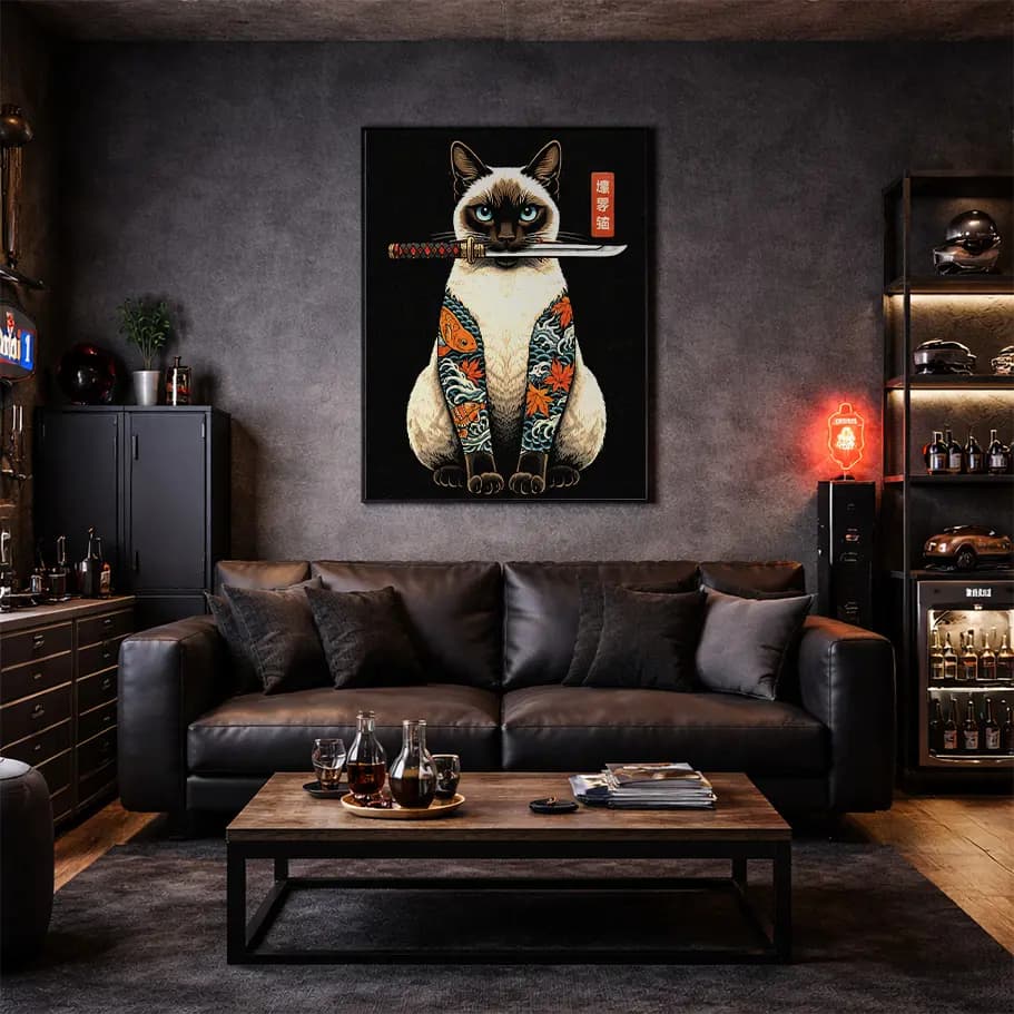 Samuray Kedi Posteri