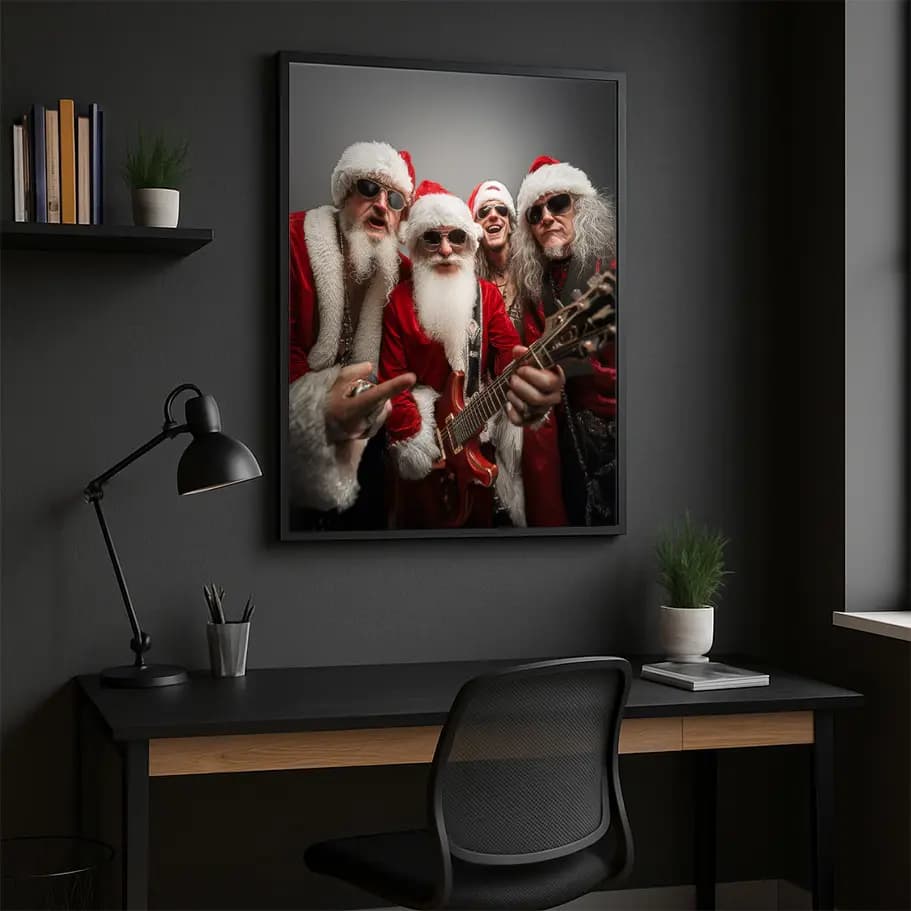 Noel Baba Rock Grubu Poster