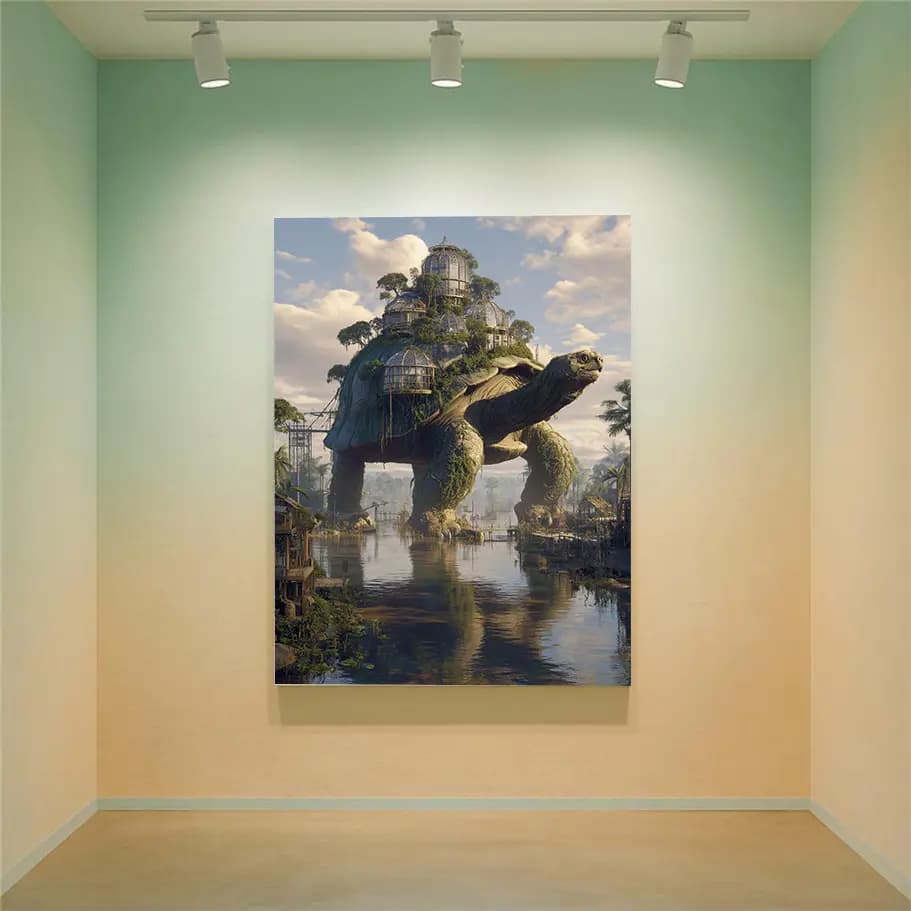 Dev Kaplumbağa Şehri Poster