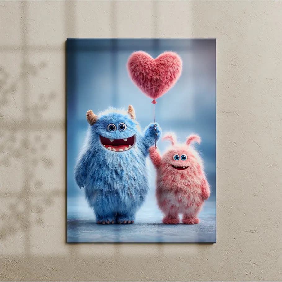 Sevimli Canavar Sevgililer Poster