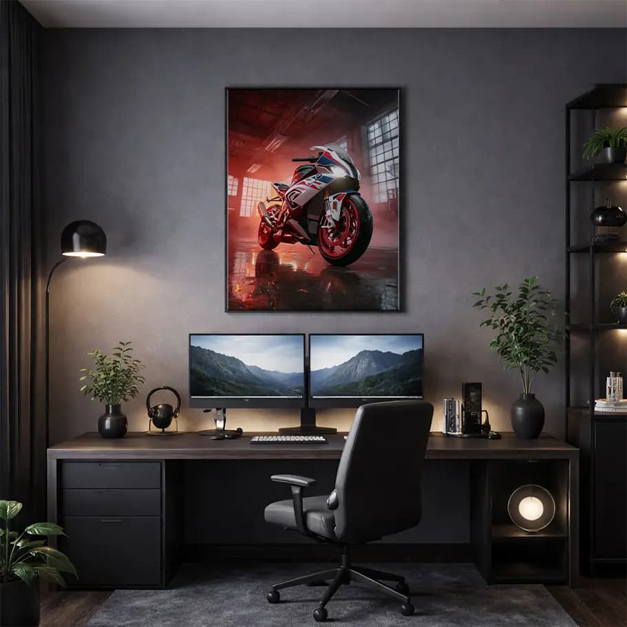 Sport Motorcycle Poster