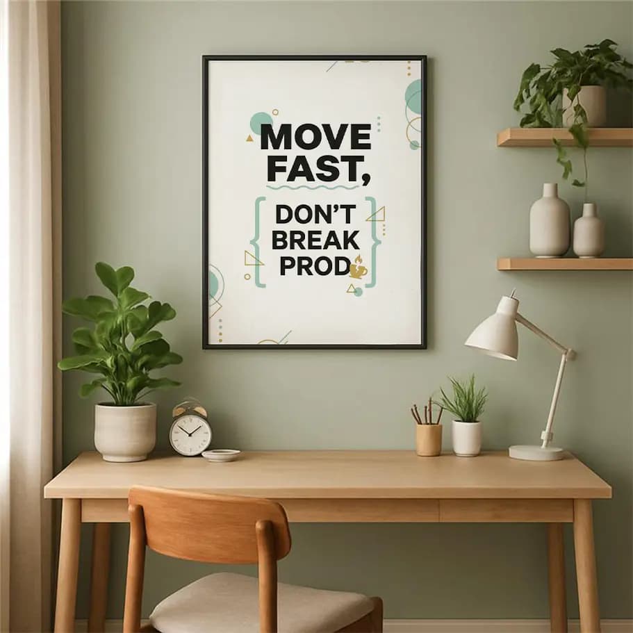 Move Fast Don’t Break Prod Poster