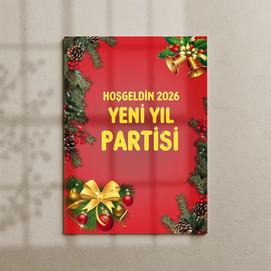 2026 Yeni Yıl Partisi Afişi