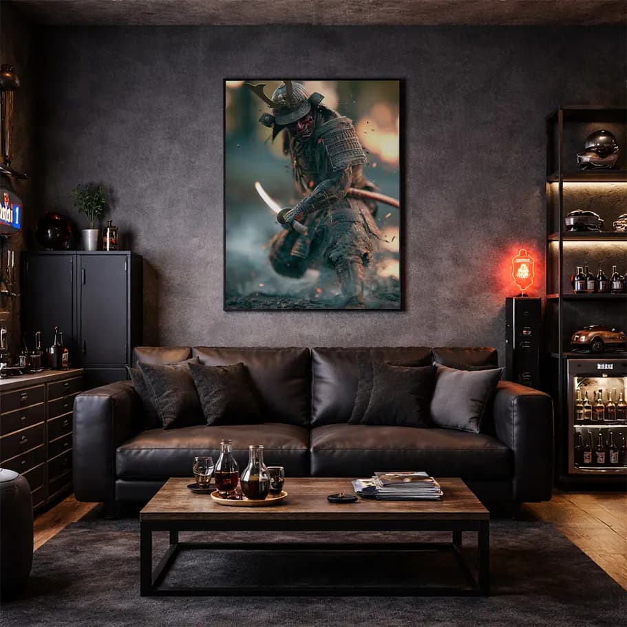 Oni Maskeli Samuray posteri