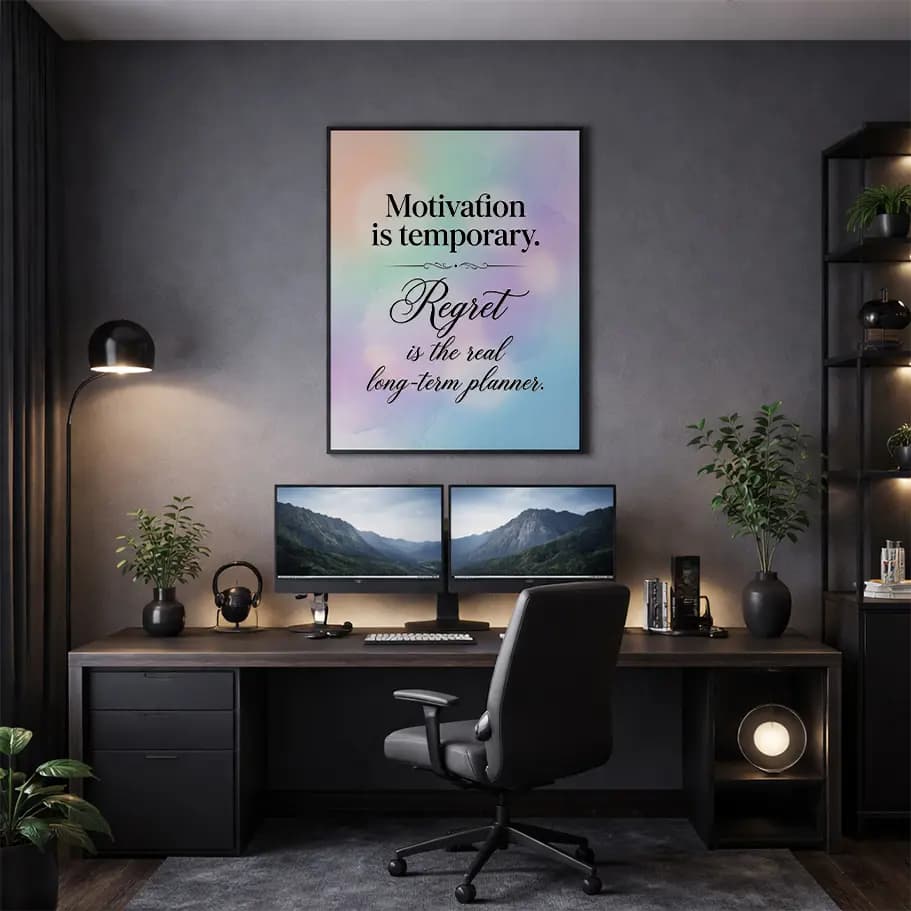 Disiplin Poster Serisi: Pişmanlık