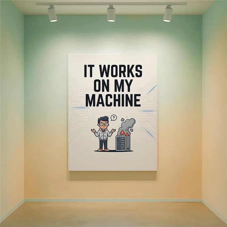 It Works On My Machine Poster