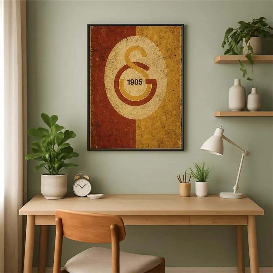 Galatasaray 1905 Retro Poster