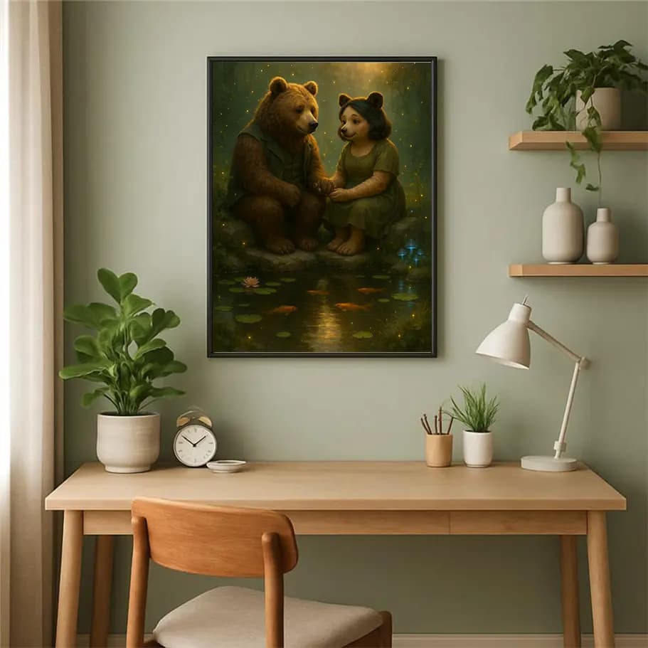 Romantik Ayı Çifti