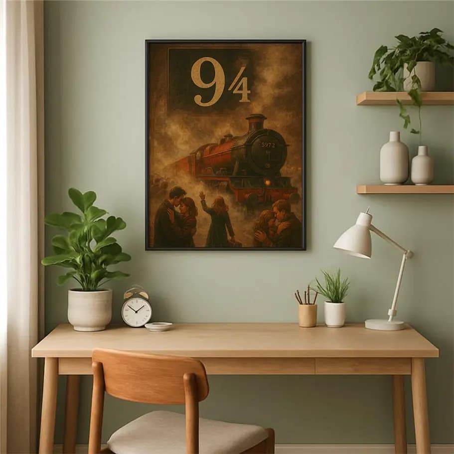 Harry Potter 9 3/4 Peronu Posteri