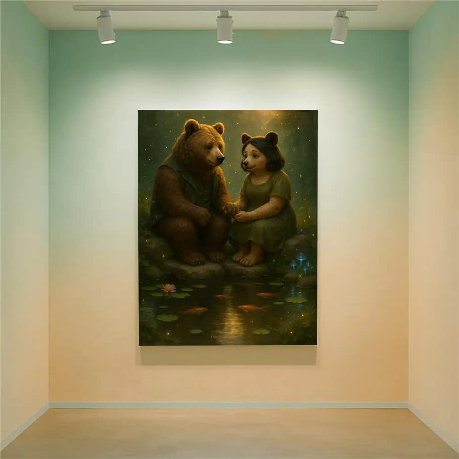 Romantik Ayı Çifti